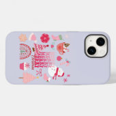 Coques Case-Mate iPhone Noël moderne (Verso (horizontal))