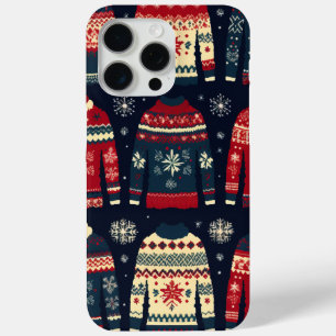 Coque iPhone 15 Pro Max Noël Motif doux et moche
