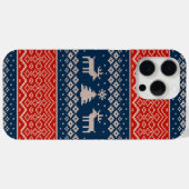Coques Case-Mate iPhone Noël Motif doux et moche (Verso (horizontal))