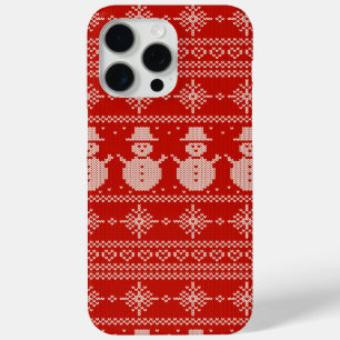 Coque iPhone 15 Pro Max Noël Motif doux et moche
