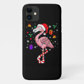 Coques Case-Mate iPhone Noël Père Noël Flamant rose Lover Funny Classic (Dos)
