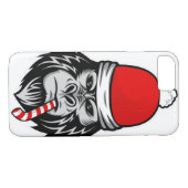 Coques Case-Mate iPhone Noël père Noël gorilla (Dos (Horizontal))