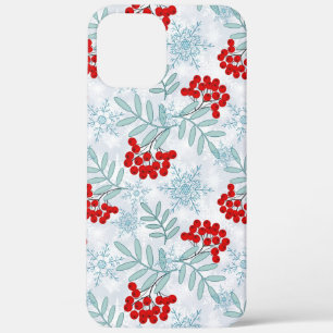 Case-Mate iPhone Case Noël, Rowan, rouge, blanc, flocons,