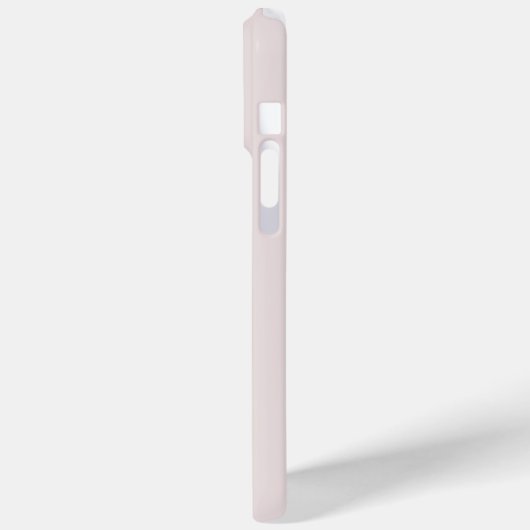 Coques Case-Mate iPhone Noël Rustique Cerf Blush Rose Personnalisé (Verso / Gauche)