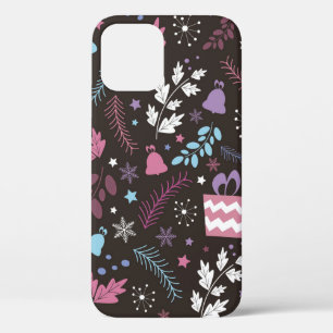 Case-Mate iPhone Case Noël sans couture motif avec arbre, neige, cadeau