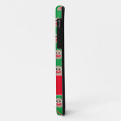 Coques Case-Mate iPhone Noël Vert Monogramme Jote Reindeer Motif (Dos/Gauche)