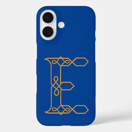 Coques Case-Mate iPhone Noeud celtique Personnalisé E (Verso)