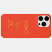 Coques Case-Mate iPhone Noeud celtique Personnalisé F (Verso (horizontal))