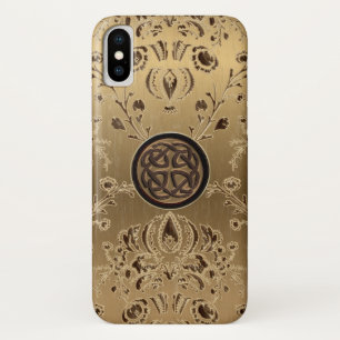 Case-Mate iPhone Case Noeud celtique sur le cas de l'iPhone X de damass