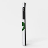 Coques Case-Mate iPhone Nœud celtique vert foncé (Dos/Gauche)