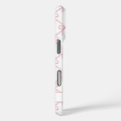 Coques Case-Mate iPhone Nœuds à l'aquarelle Coquette Rose (Verso / Droite)