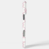 Coques Case-Mate iPhone Nœuds à l'aquarelle Coquette Rose (Verso / Droite)