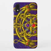 COQUES Case-Mate iPhone NOEUDS CELTIQUES D'OR AVEC DRAGONS DOUCES (Dos)