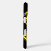 COQUES Case-Mate iPhone NOEUDS EN CELTIQUE D'OR ABSTRAIT AVEC PIERRES À GA (Verso / Droite)