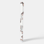 Coques Case-Mate iPhone Nœuds ruban rose tendance mignons contourné en noi (Verso / Droite)