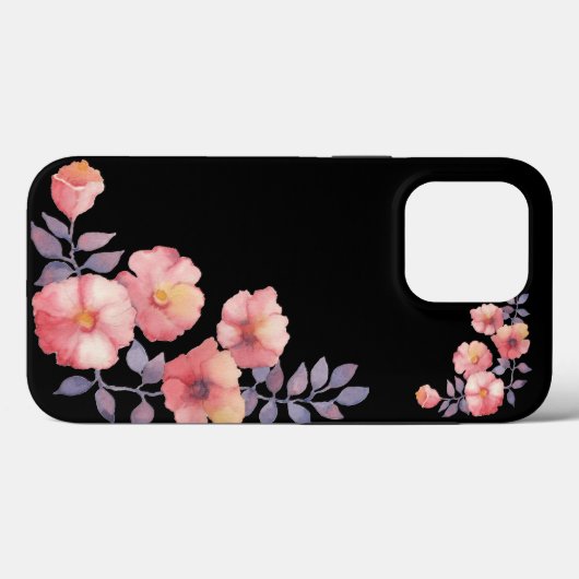 Coques Case-Mate iPhone Noir (Verso (horizontal))