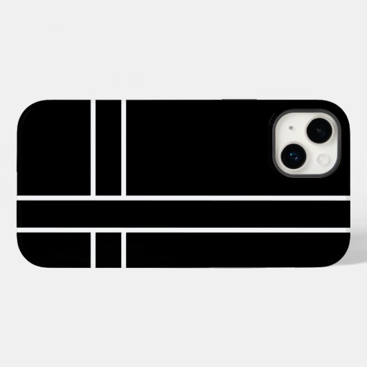 Coques Case-Mate iPhone Noir (Verso (horizontal))