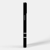 Coques Case-Mate iPhone Noir (Verso / Droite)