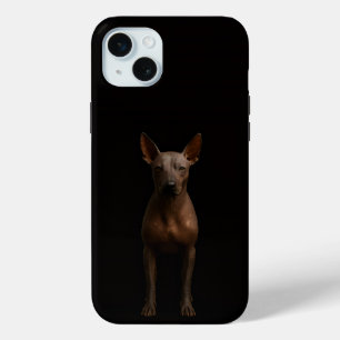 Coque iPhone 15 Mini Noir 4 Luxe, Argentine Pila Dog iPhone 15 Plus