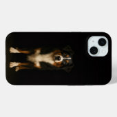 Coques Case-Mate iPhone Noir 4 Luxe, Aussie Shepherd iPhone 15 Plus (Verso (horizontal))