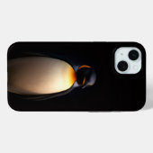 Coques Case-Mate iPhone Noir 4 Luxe, Empereur Penguin (Verso (horizontal))