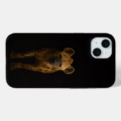 Coques Case-Mate iPhone Noir 4 Luxe, Hyène Tachetée Sauvage iPhone 15 Plus (Verso (horizontal))