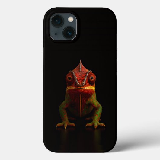 Coques Case-Mate iPhone Noir 4 Luxe iPhone 13, Caméléon Panther  (Verso)