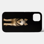 Coques Case-Mate iPhone Noir 4 Luxe iPhone 13, Husky Elite Glacé (Verso (horizontal))