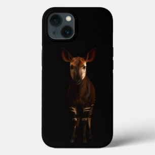 Case-Mate iPhone Case Noir 4 Luxe iPhone 13, Okapi de la Forêt