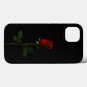 Coques Case-Mate iPhone Noir 4 Luxe iPhone 13, Rose Rouge Veloutée (Verso (horizontal))
