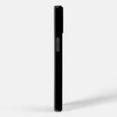 Coques Case-Mate iPhone Noir 4 Luxe iPhone 14 Mate, Chimpanzé Serein (Verso / Droite)