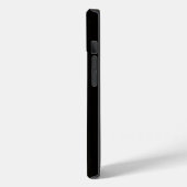 Coques Case-Mate iPhone Noir 4 Luxe iPhone 14 Mate, Chimpanzé Serein (Verso / Gauche)