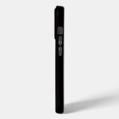 Coques Case-Mate iPhone Noir 4 Luxe iPhone 15 Pro Mate Aigrette neigeuse (Verso / Gauche)