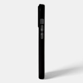 Coques Case-Mate iPhone Noir 4 Luxe iPhone 15 Pro Mate Anguille Ruban Bleu (Verso / Gauche)