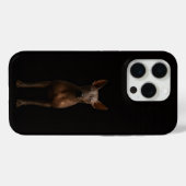 Coques Case-Mate iPhone Noir 4 Luxe iPhone 15 Pro Mate Argentine Pile Chie (Verso (horizontal))
