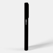 Coques Case-Mate iPhone Noir 4 Luxe iPhone 15 Pro Mate, Chien Collie Loyal (Verso / Droite)