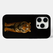 Coques Case-Mate iPhone Noir 4 Luxe iPhone 15 Pro Mate, Noble Tiger (Verso (horizontal))