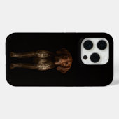 Coques Case-Mate iPhone Noir 4 Luxe iPhone 15 Pro Mate Pointer Allemand (Verso (horizontal))