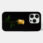 Coques Case-Mate iPhone Noir 4 Luxe iPhone 15 Pro Mate Rose Jaune Ensoleil (Verso (horizontal))