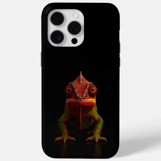 Coques Case-Mate iPhone Noir 4 Luxe iPhone 15 Pro Max, Caméléon Panther (Verso)