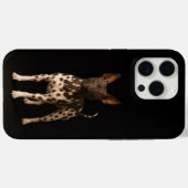 Coques Case-Mate iPhone Noir 4 Luxe iPhone 15 Pro Max, Terrier sans poils (Verso (horizontal))