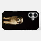 Coques Case-Mate iPhone Noir 4 Luxe iPhone 16 Mate, berger Mioritic (Verso (horizontal))