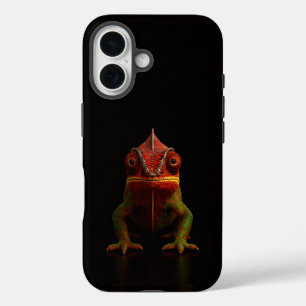 Coques iPhone 16 Noir 4 Luxe iPhone 16 Mate, Caméléon Panther