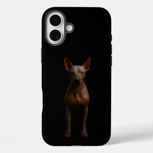 Coques Case-Mate iPhone Noir 4 Luxe iPhone 16 Plus, Chien Pila d'Argentine (Verso)