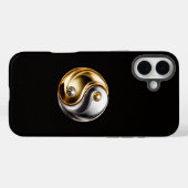 Coques Case-Mate iPhone Noir 4 Luxe iPhone 16 Plus, Harmonie Yin Yang (Verso (horizontal))