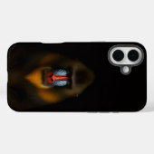 Coques Case-Mate iPhone Noir 4 Luxe iPhone 16 Plus, Mandrill Singe (Verso (horizontal))