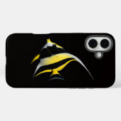 Coques Case-Mate iPhone Noir 4 Luxe iPhone 16 Plus Mate, Poisson-ange roya (Verso (horizontal))