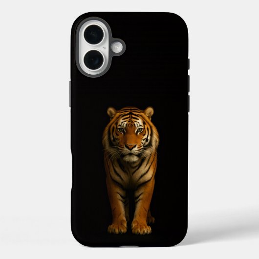 Coques Case-Mate iPhone Noir 4 Luxe iPhone 16 Plus, Noble Tiger (Verso)