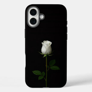 Coques iPhone 16 Plus Noir 4 Luxe iPhone 16 Plus, Rose Blanche Pure