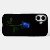 Coques Case-Mate iPhone Noir 4 Luxe iPhone 16 Plus, Rose Bleu de Minuit (Verso (horizontal))